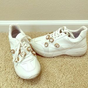 Steve Madden platform bling sneakers